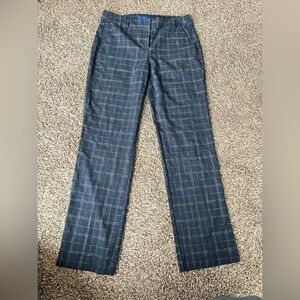 Apt. 9 Navy Plaid Dress Pants